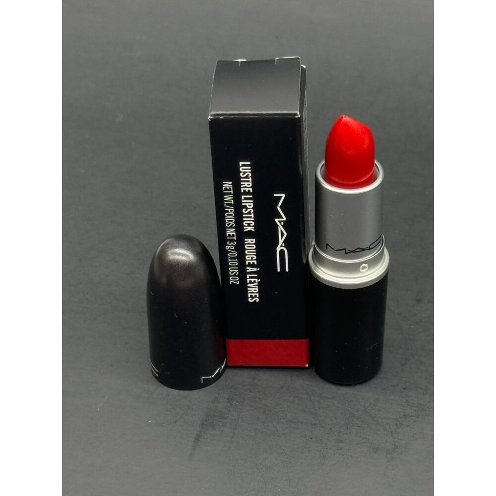 MAC Lustreglass Sheer-Shine Lipstick 502 Cockney 0.1 Oz / 3g